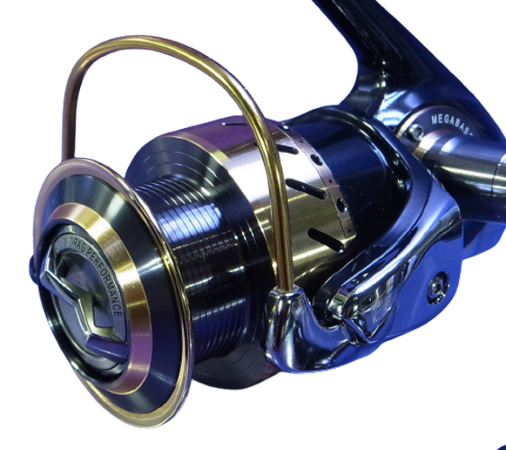 Megabass Renlli 300 Spinning Reel Black Fishing Very Good | eBay