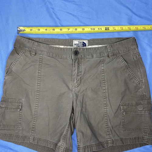 The North Face Cargo Shorts Damen 10 lang grau Taschen Wandern Outdoor - Bild 5 von 14