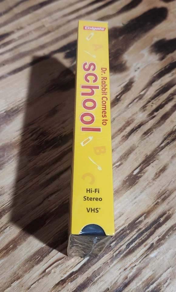 Dr. Rabbit Comes To School VHs Tape 2003 Colgate Early Literacy Oral Health NEW! - Image 4 of 4