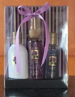 Victoria's Secret Garden LOVE SPELL Silkening Body Splash Gel