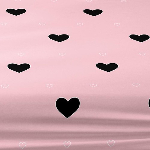 Colcha Algodón Corazón Multicolor Moderna Sólida Lavable a Máquina Decoración Romántica - Imagen 5 de 25