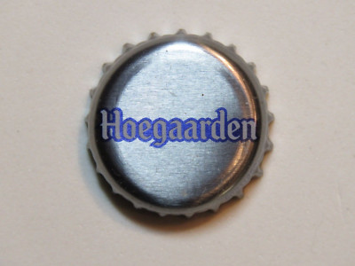 Beer Bottle Crown Cap ~ Brouwerij van Hoegaarden Wit Bier ~ BELGIUM Brewery