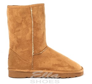 vegan faux fur boots