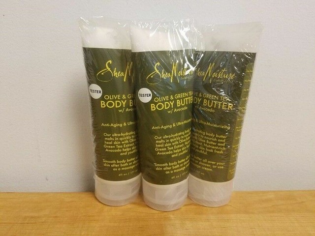 shea moisture olive and green tea lotion