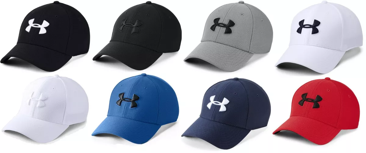 Under Armour Men's UA Blitzing 3.0 Stretch Fit Cap Flex Hat Many Colors &  Sizes