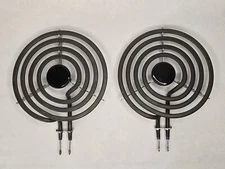 2x MP15YA 240V 1500W Electric Range Burner Element Unit 6"  Whirlpool Maytag GE