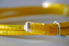 Vericom Yellow 6ft RJ45 CAT6 Ethernet Cable