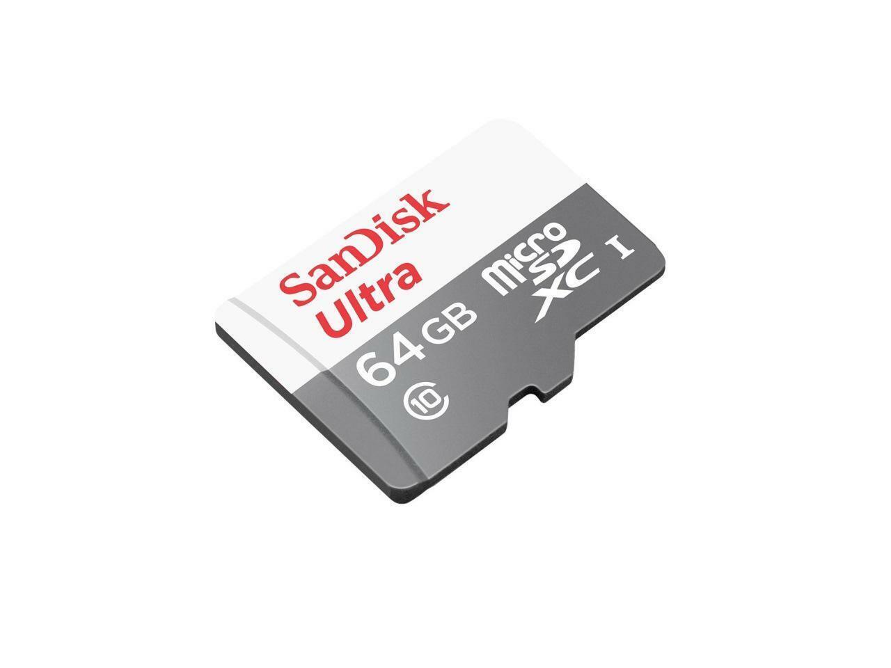 SanDisk Micro SD Card 16GB 32GB 64GB 128GB TF Class 10 for Smartphones Tablets 