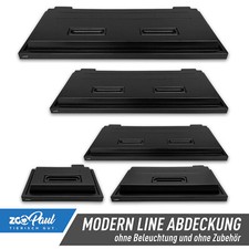 Copertura acquario fai da te senza barra luminosa coperchio 80x35 100x40 120x40 Zoopaul nuova