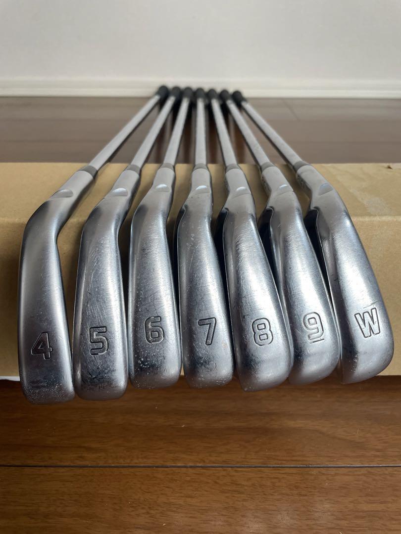 【レフティ】PING i210 6本セット(#5-PW) 希少レフティ POWER SPEC PING ピン i210アイアン 左 5-W 6本