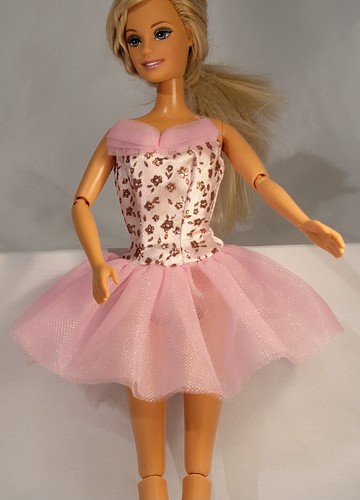 1998 (?) Barbie My 1st Ballet Lesson Pink Tutu & Gorgeous Blue Tutu - Pink J1779 - Bild 3 von 3