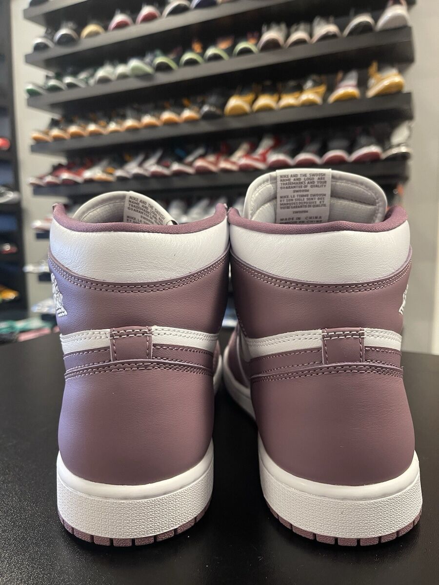 Size 11 - Nike Air Jordan 1 Retro High OG Mauve White Size 11 - Nike Air Jordan 1 Retro High OG Mauve White