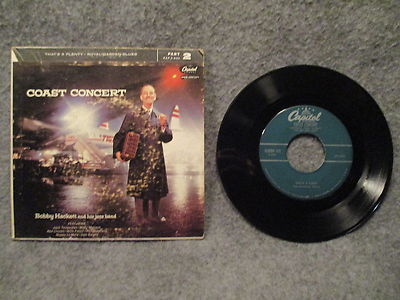 45 RPM 7'' Record Bobby Hackett Coast Concert Royal Garden Blues Thats Plenty 692