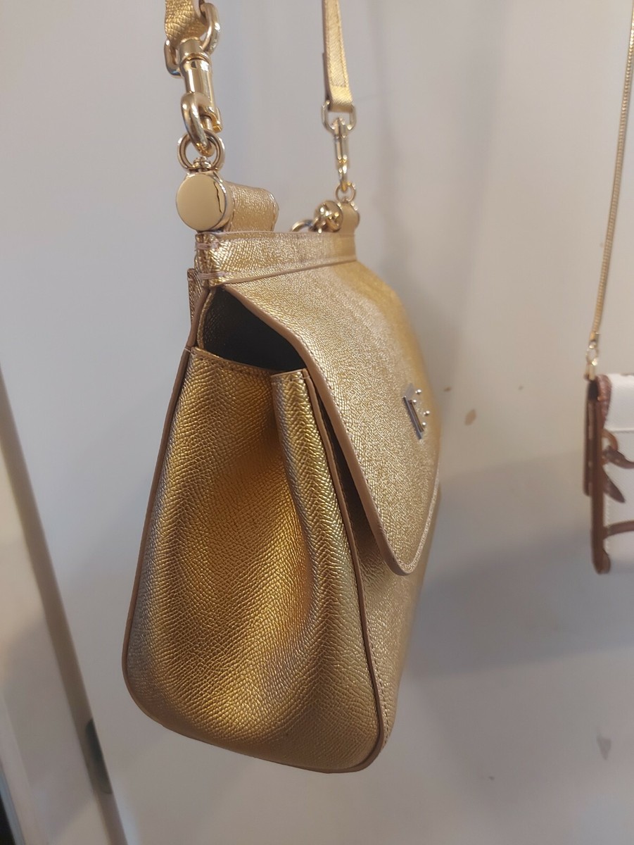 Dolce & Gabbana Small Women's Miss Sicily Leather Handbag