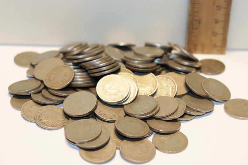 40 (Roll) Liberty V Nickels; Mixed Dates Ave Circ No Culls...