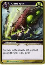 Light Play WoW TCG Cleave Apart Magtheridons Lair World of Warcraft
