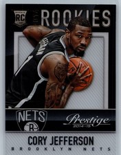 2014-15 Panini Prestige #37 Cory Jefferson Brooklyn Nets