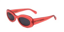 Ferragamo SF2003S Transparent red red 54/21/140 WOMAN Sunglasses