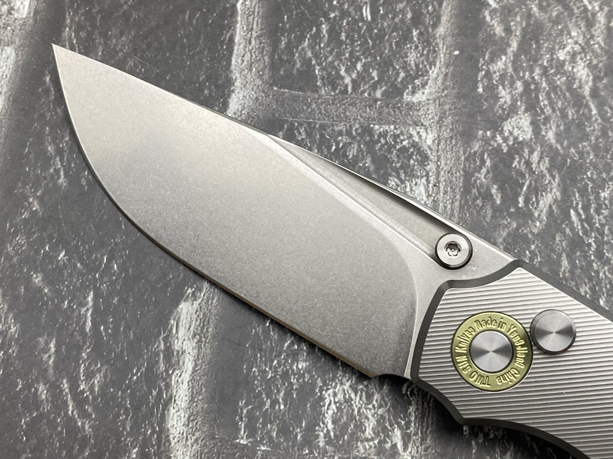 Twosun TS588-K110 Folding Knife K110 Blade Titanium Handle Pocket