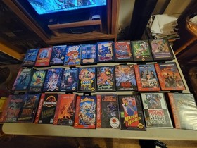 Bundle Lot Of 54 Sega Genesis Games(40 Boxed Or CIB, 14 Loose)