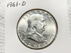 1961-D- Franklin Half Dollar UNC.
