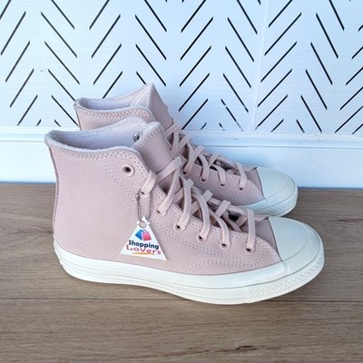  Converse Chuck 70 Suede Pebble Pink Peach Sz 8 Mens Shoes Sneakers A07901C 