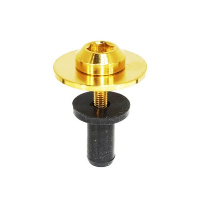 ZSPEC Clip-Replacement Fastener Solution, M3x20mm w/ Well Nut, Per Each Gold