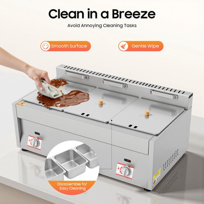 #ad 3 Pan Propane Gas Food Warmer Restaurant Tabletop Desktop Countertop Steam Table $175.55