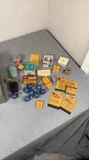 Vtg Kodak Photography Lot Light Meters Bulbs Guides Converters Filters and Misc