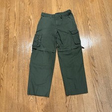 Boys Scouts of America Cub Scout Shorts Youth Size 14 , Green, Adjustable Waist