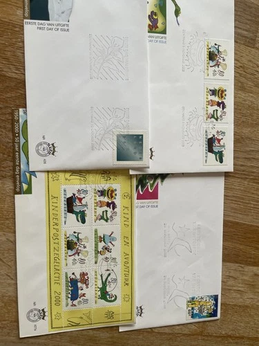 Netherlands 23 FDC covers complete year 2000, rarely offered like this, awesome