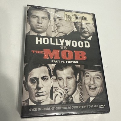Hollywood VS The Mob - Fact vs. Fiction (DVD, 2008, 3-Disc, 9 Programs) Sealed
