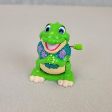 Burger King Land Before Time Dinosaur Ducky The Green Dinosaur Wind Up Toy 1997