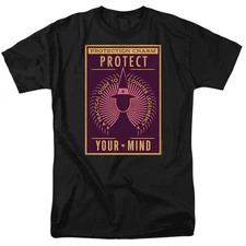 Fantastic Beasts Protect Your Mind Mens T Shirt Black Officially Licensed