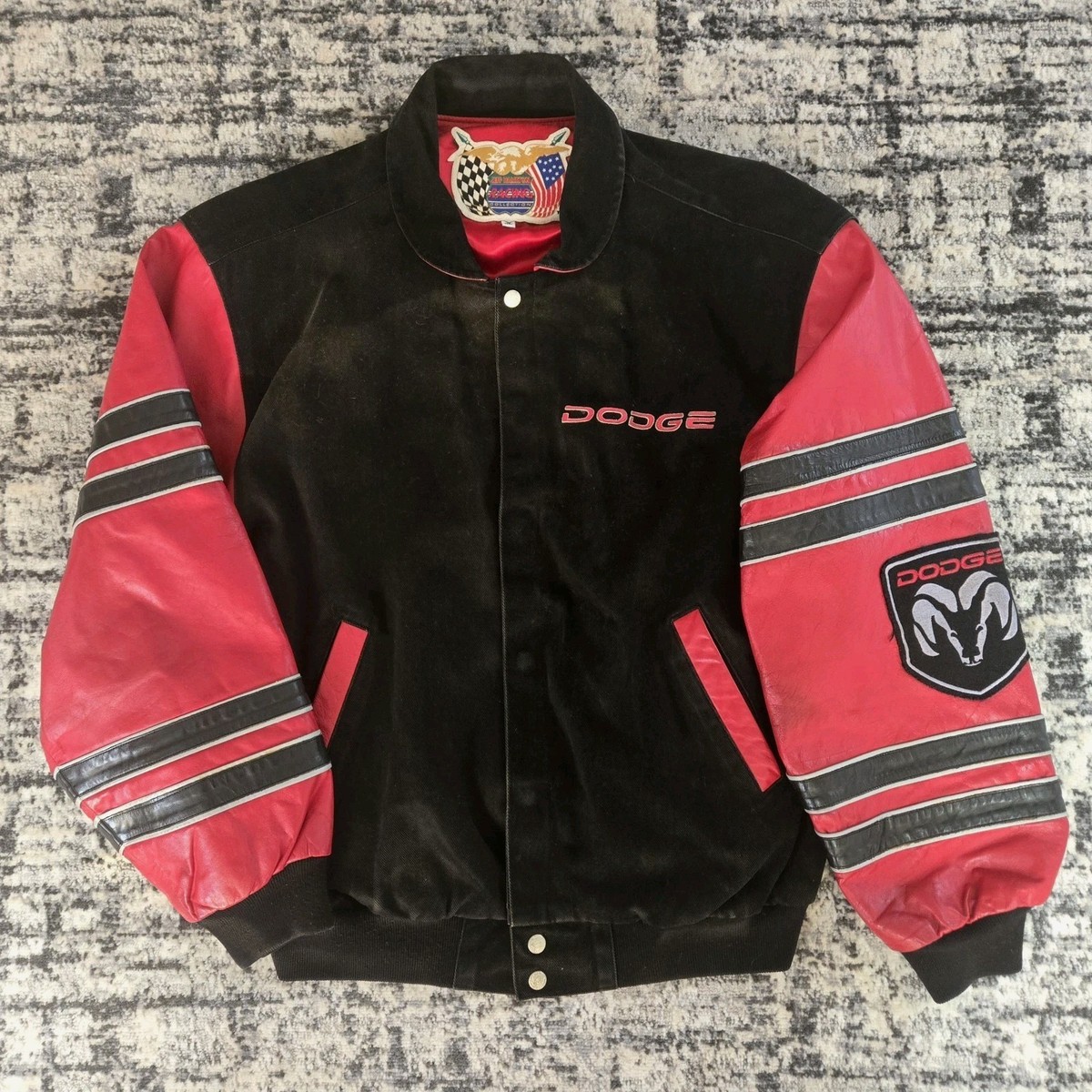 JOHNNY Y2K 90s VTG 平成初期 【00s~_Archive】LeatherTrackerJacket BLAZE AVIREX 4XL Jacket Biker Moto Leather ジャケット・アウター