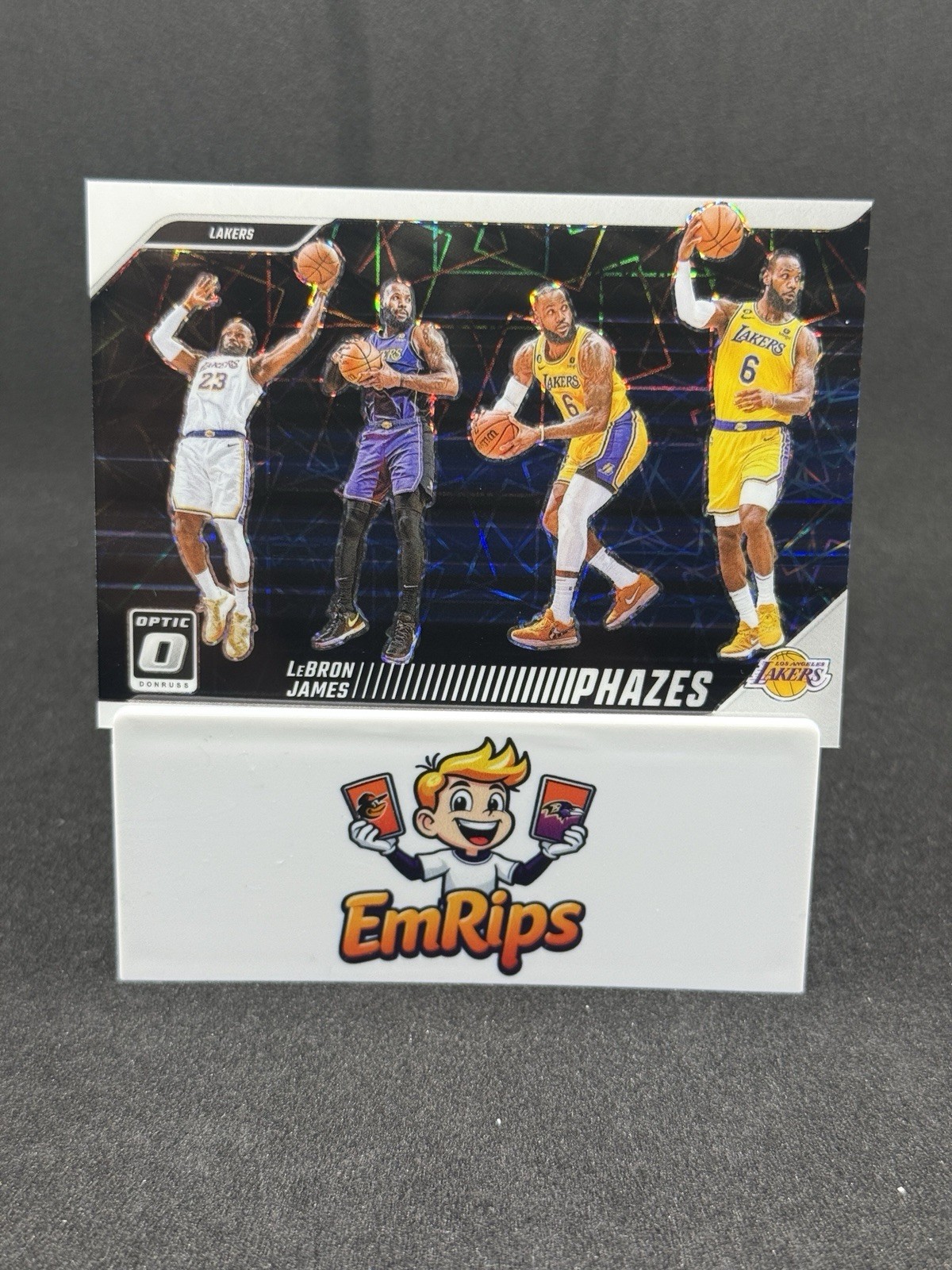 2024-25 Donruss Optic LeBron James Case Hit Phazes SSP #3