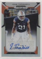 2019 Panini Prizm Draft Picks Silver Juan Thornhill #248 Auto 9r9