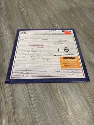 The Alan Parsons Project - Pyramid 'Work In Progress' RSD New Ripped Plastic