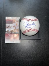 JOE MADDON Signed AUTO OMLB Baseball Chicago Cubs 2016 WS JSA COA MOY 15 Insc