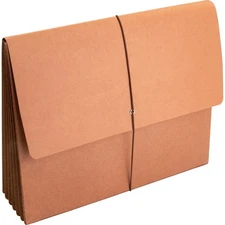 Document wallet, 1 each, brown