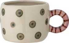 Bloomingville Nini Tasse, Grün, Steingut Trinkbecher/Tasse aus Steingut