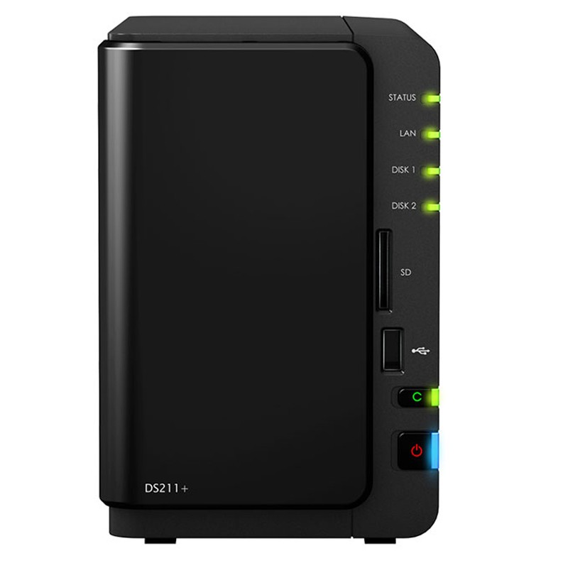 Synology DiskStation DS211+ 512MB 1.6GHz 2x BAY NAS