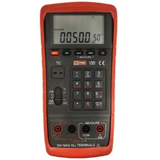 RS Pro 174-9557 RS-135 Current Loop Calibrator and Thermometer