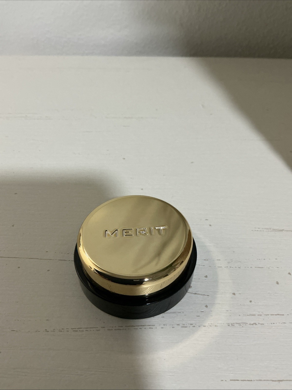 Merit Beauty Solo Shadow Cream-to-Powder Sheen Eyeshadow - BRUN - NEW