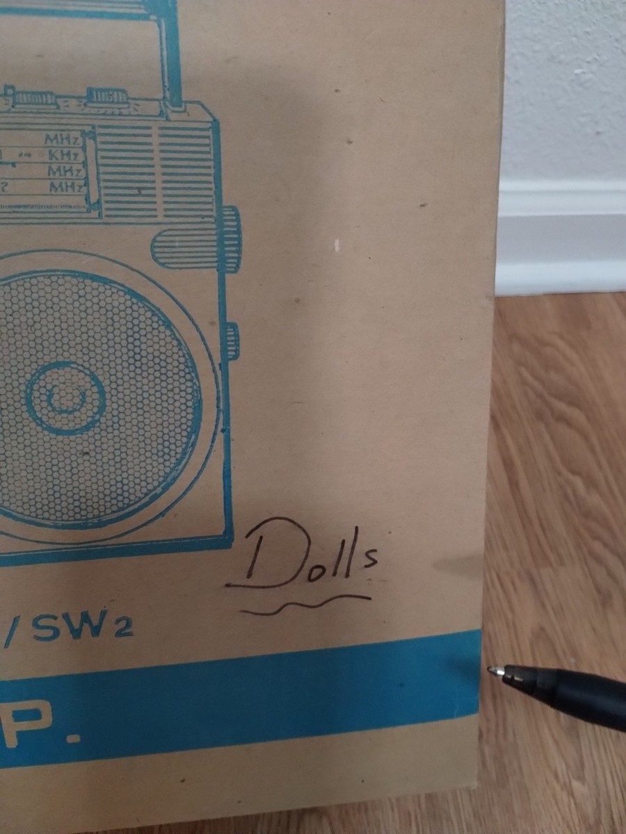 Vintage Lasonic TRC-918 Boombox Radio Ghetto Blaster Cassette