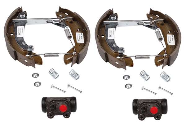 Bremsbackensatz Hinterachse FüR Peugeot 205 I Cabriolet II Kasten/SchräGheck-image