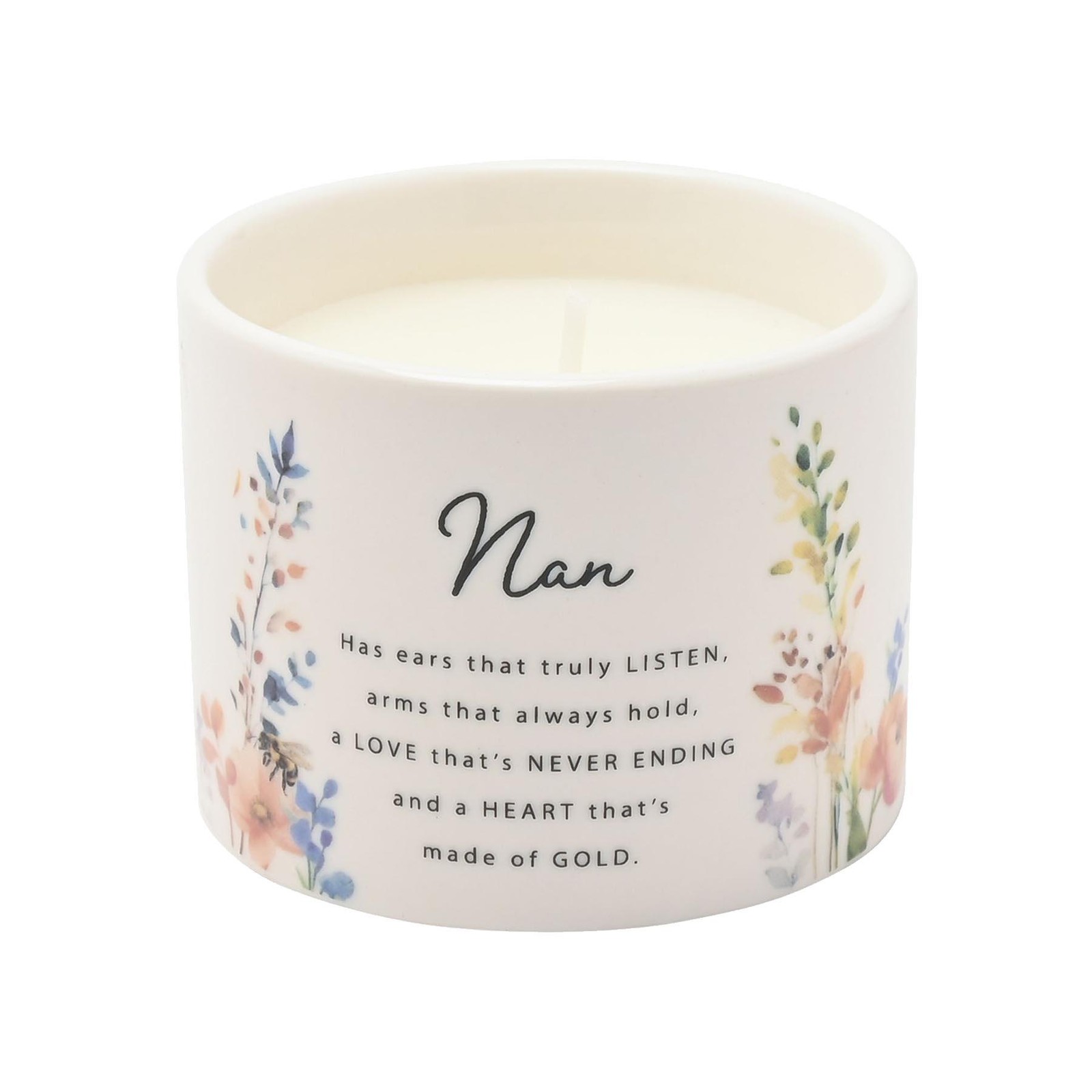 The Cottage Garden Ceramic Candle 100g - Nan Candles - Image 2