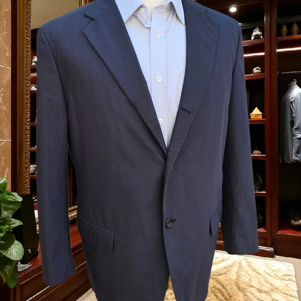 Blazer Técnico Jil Sander 42r Tres Rollos Dos Nylon Algodón Hecho a Medida 3/2 Foto 3 de 4