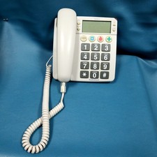 RadioShack Big Button Landline Corded Telephone UNTESTED Wall Hanging