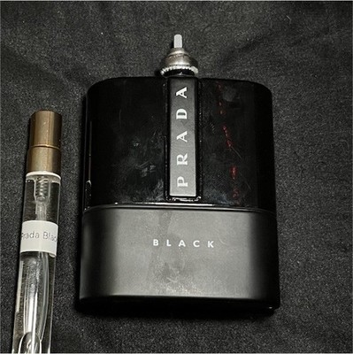 PRADA Black Eau de Parfum Spray 3.4 fl oz Fragrance Scent Black